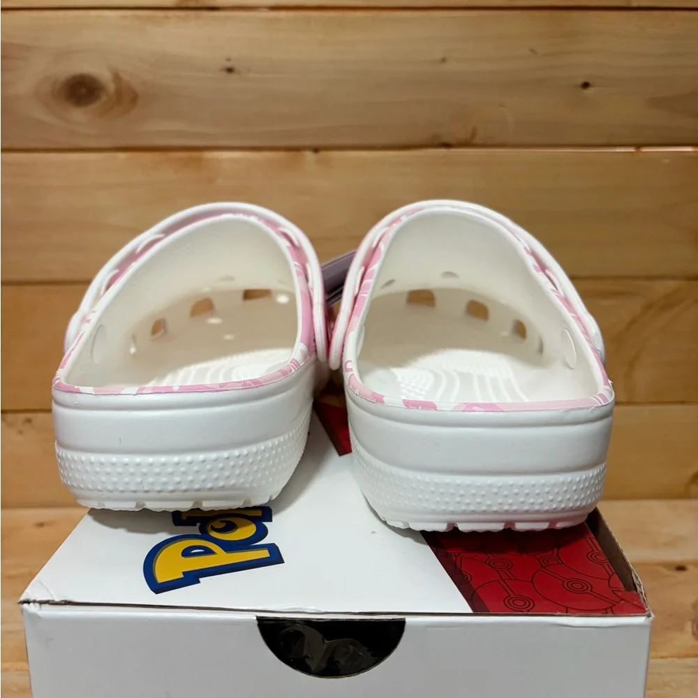 New Crocs Pokemon Jigglypuff Classic Clog Star Light up LE /  Kids 6 / W 8 - Picture 6 of 9